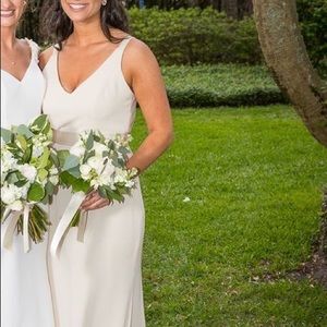Vera Wang Cream Gown - Size 12 but close to 10